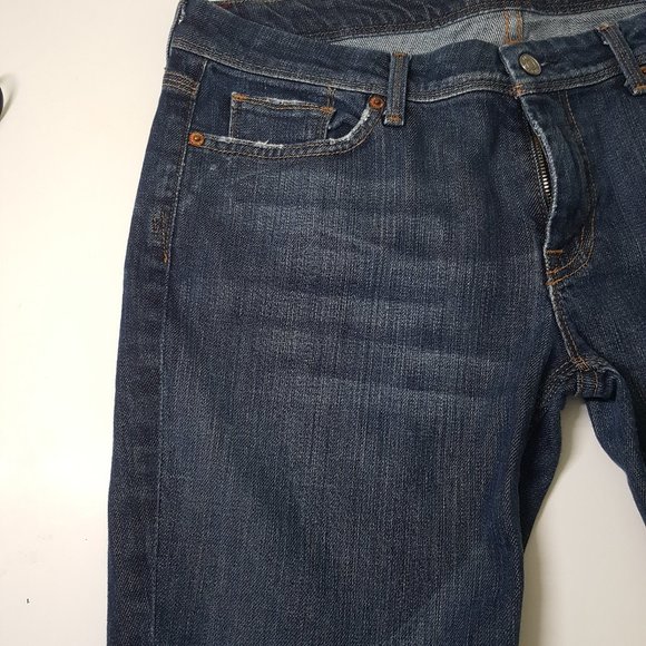 Women's 7FOR ALL MANKIND Boot Cut Jeans Size 32 Blue - Picture 9 of 12